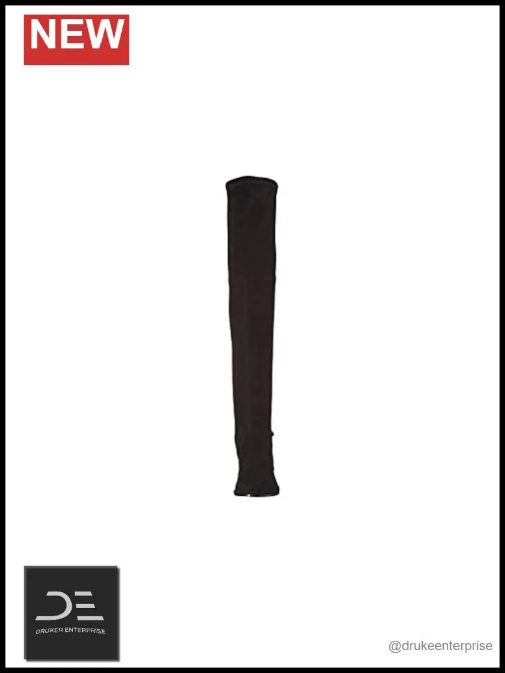 Over the Knee Boots, 16in Shaft, Low Heel, Suede, Pull-On, Block Heel
